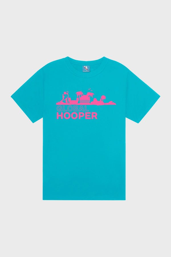 Hooper Paradise Turquoise Tee
