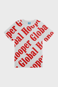 GlobalHooper Huge Red Text T-Shirt