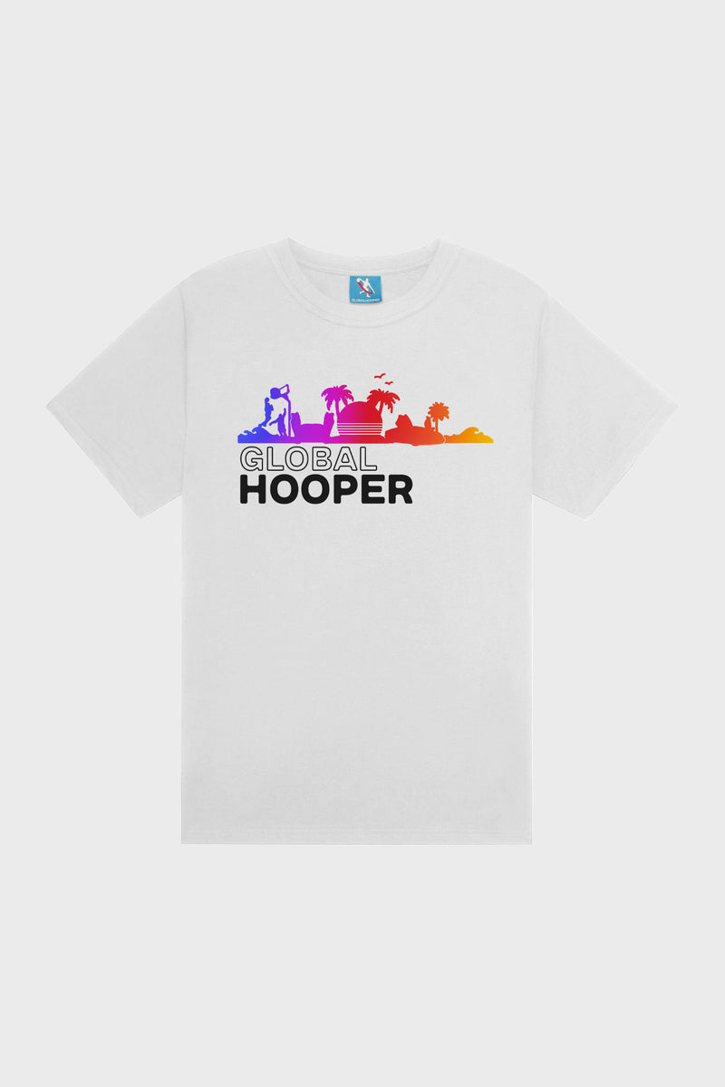 Hooper Paradise White Tee – GlobalHooper